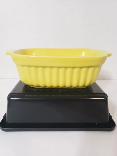 Vintage 1983 Pfaltzgraff FTDA 16 Oz Ceramic Baking & Serving Dish yellow 2