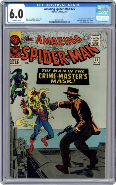 Amazing Spider-Man #26 CGC 6.0 1965 4224227001