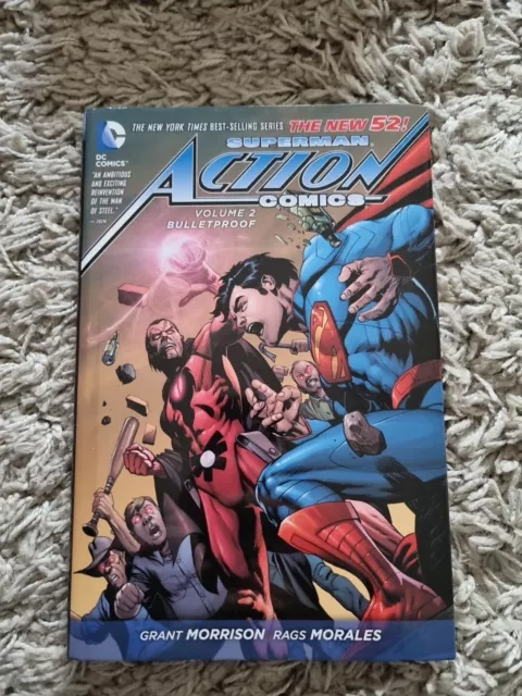 superman action comics vol 2 bulletproof HC graphic novel