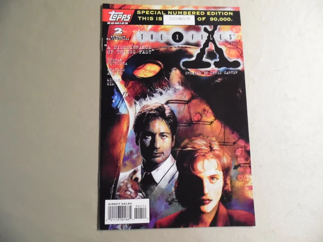 X-Files #2 (Topps 1995) 2nd Print / Numbered 90000 Produced / Free USA Shipping