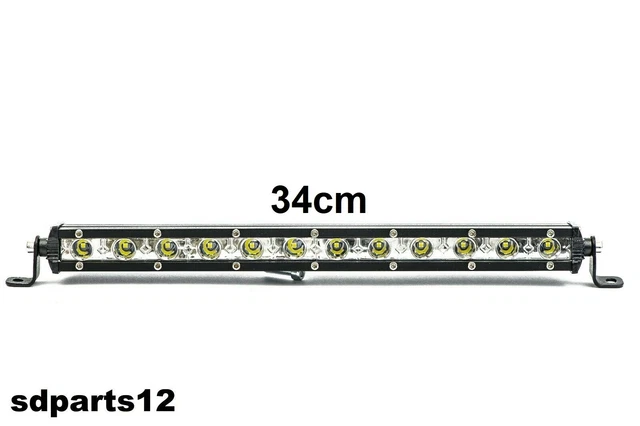 Barre LED Intérieure Bleue 24V 400mm - 18 LED DRL - Pour Camion, Modification - Marque 24/7 AUTO