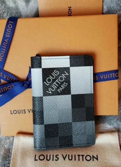 Louis Vuitton Pocket Organizer, Black, * Inventory Confirmation Required