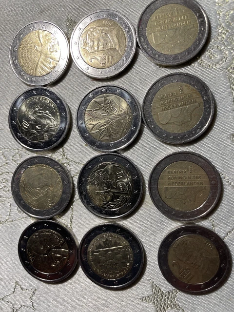 LOT DE PIÈCES de 2 euros Arbre De Vie Et Allemande EUR 50,00 - FR