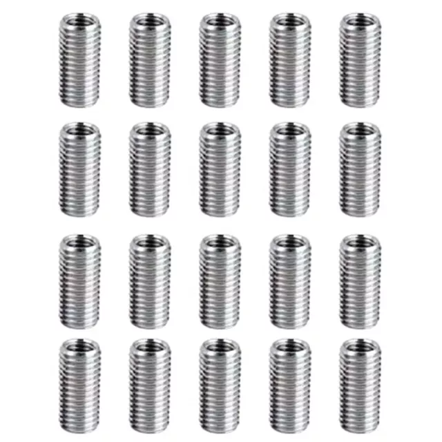 20 Pcs Threaded Reducers Adapters M8 Male To M6 Female Thread S4W7