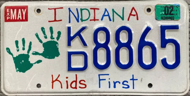 *INDIANA* USA / US / Amerika / Kennzeichen / Nummernschild / License Plate