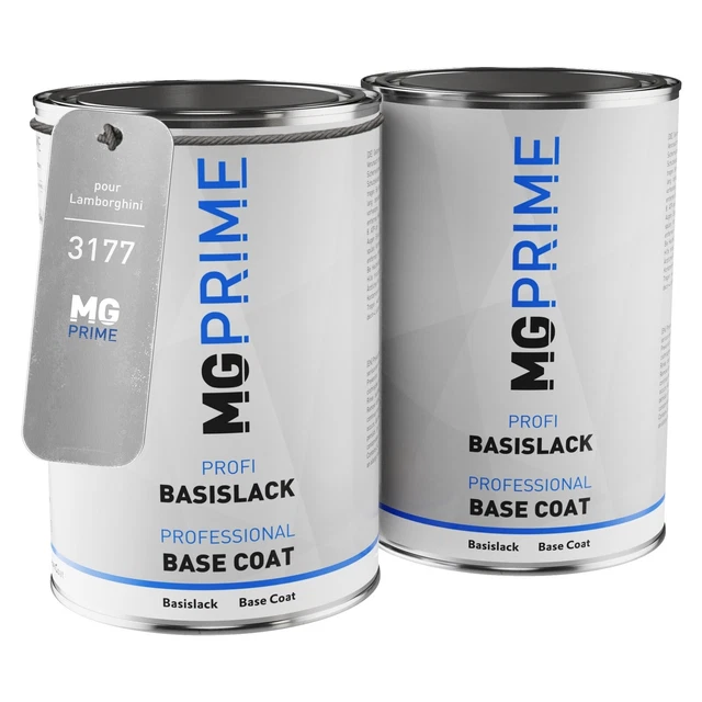Peinture Voiture Ensemble pour Lamborghini 3177 Blu Tahiti Metallic 2,0l