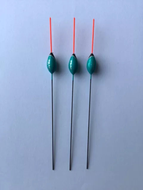 3 X MARK Pollard MP2 pole floats in 8x8 size red tips £6.49 - PicClick UK