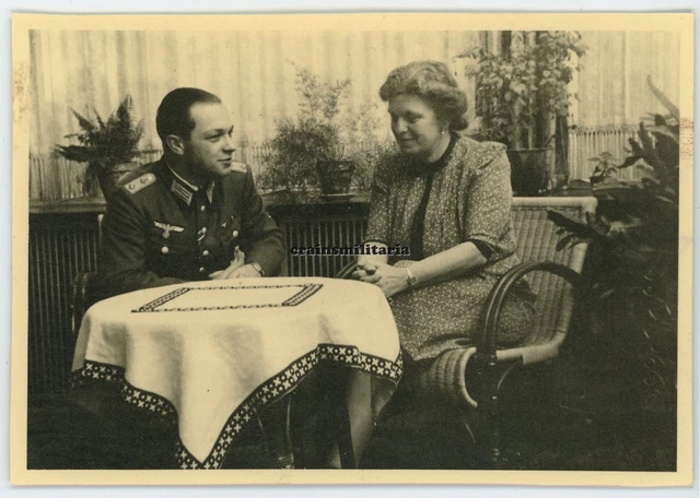 Orig. Foto Portrait Offizier Sohn General Rudolf VON BÜNAU - R^K Orden