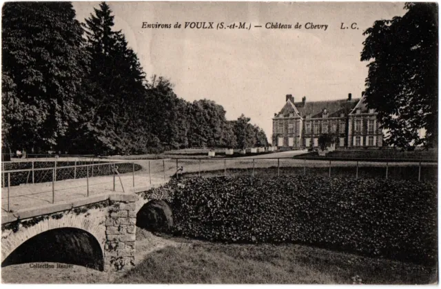 CPA 77 - Surroundings of WILLX (Seine and Marne) - Château de CHEVRY - L.C.