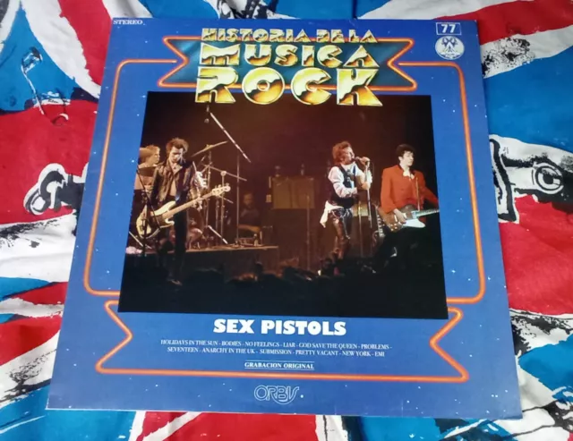 Sex Pistols Andhistoria De La Musica Rare Spanish Album Sid Vicious