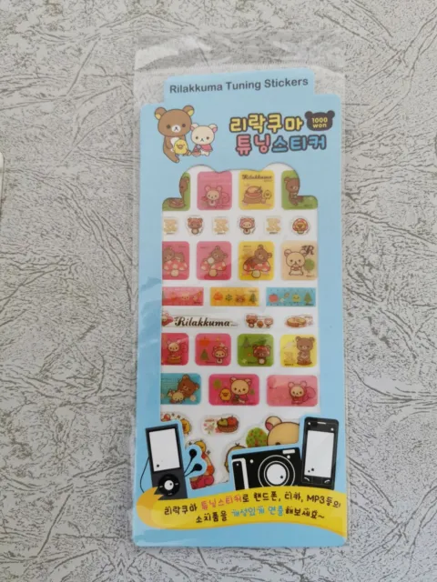 San-x Rilakkuma Tuning Stickers, Cute, Kawaii Japanese Bear Cartoon