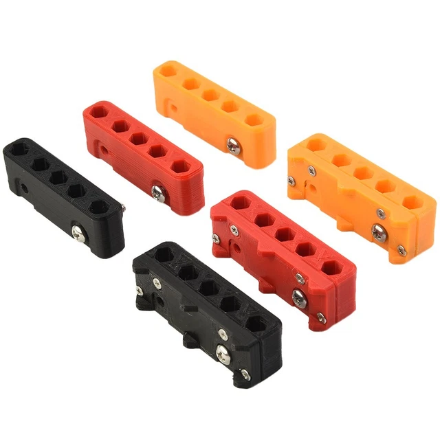 MAGNETIC Bit Holder Milwaukeefor M12 12V Tools/ 5 Spots Drill Bit Organizer