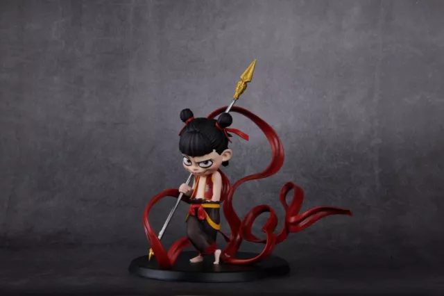 Anime Nezha Birth of the Demon Child PVC Action Figures Models Statue Toys 12cmH