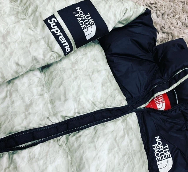 Supreme The North Face Paper Print Nuptse Jacket/XL/ Brand New ✅.