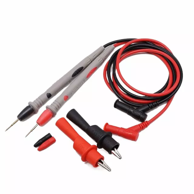 Multimeter Red & Black Test Leads Probe Replacement NEW Multimeter Probes 3