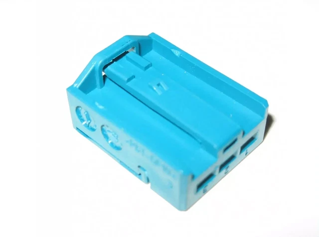 BMW Wiring Cable Plug Terminal Connector Housing 6-Pole 61136954554 New Genuine 7625711125182 - View #4