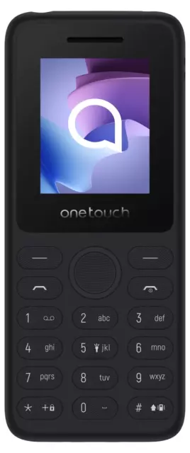 TCL Onetouch 4041 - 4G Dual Sim Mobile Phone / Black / Unlocked to All Networks