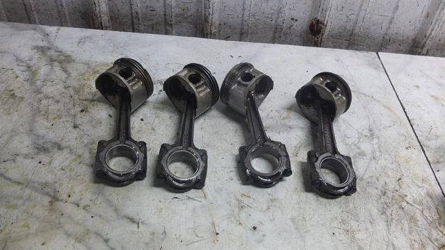 86 Yamaha XJ700 XJ 700 Maxim X Moteur Pistons Connexion Tiges