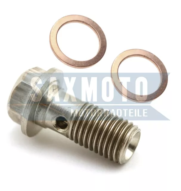 Hohlschraube Hauptbremszylinder YAMAHA RD250 RD350 RD400 1973-1977 Banjo Bolt