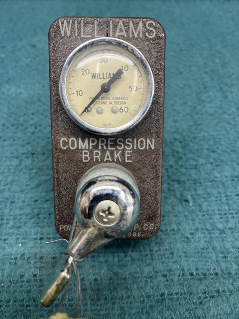 Vintage 1950S Truck Berg Parking Brake Air Brake Valve