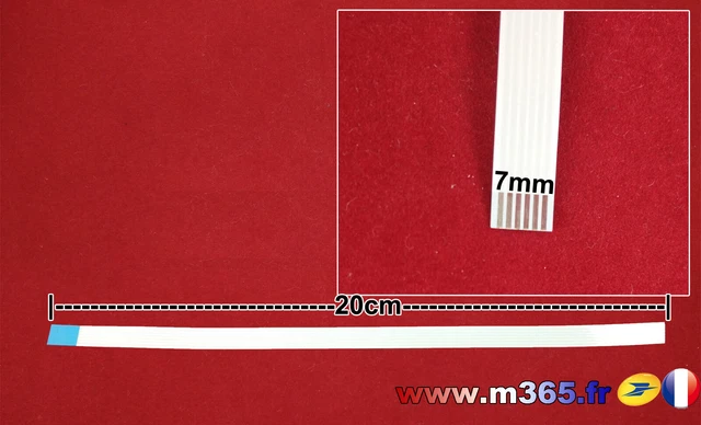 Nappe Standard 3.5mm Nappe (câble Plat) 6 Pins Universel - Longueur 25cm, Pas 3.5mm - Pour Ordinateur Et électronique Adaptateur Prise USA France - Foto 11