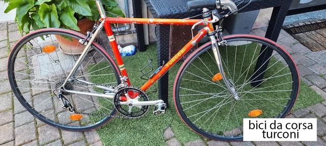 TURCONI RACING BIKE vintage road bike campagnolo italy 1980