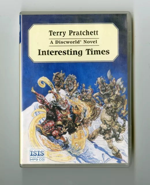 Interesting Times - Terry Pratchett  - Unabridged Audiobook - MP3CD