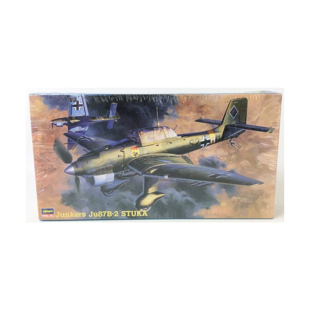 Hasegawa WWII Aircraft 1/48 Junkers Ju87B-2 Stuka SW