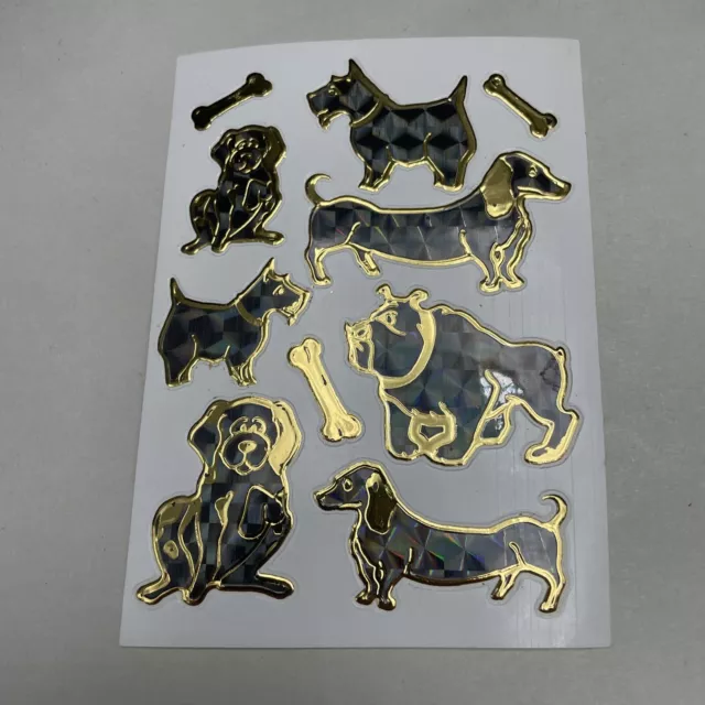Vintage Dogs Small Sticker Sheet