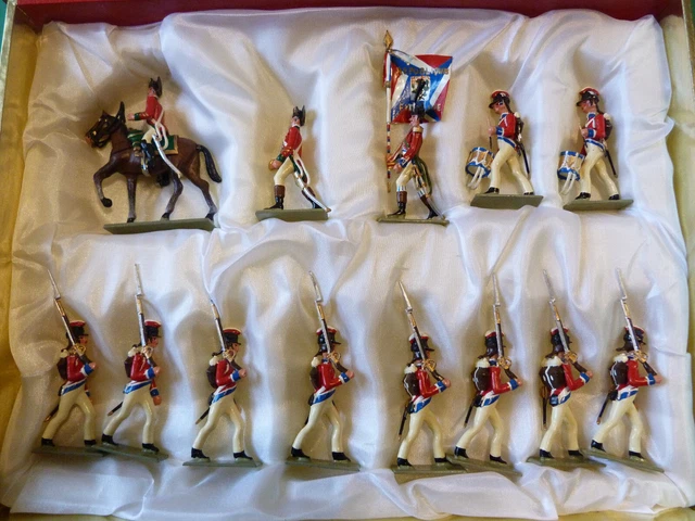 Lot De 9 Figurines Piétons Empire Lucotte - Soldats, Occasion