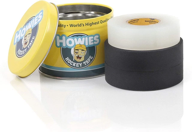 Howies Hockey Stick Premium Cloth Tape or Shin Tape 3-Pack You Choose Colors - C