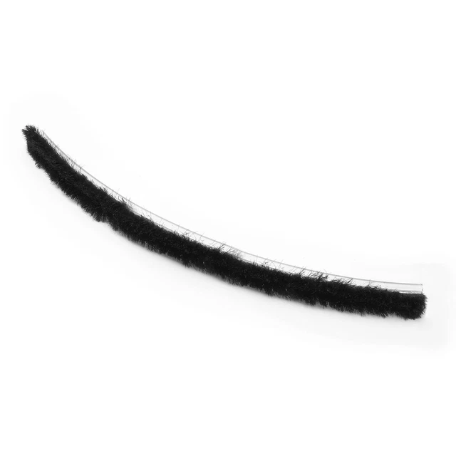 CRL W125C .250" (6.3 mm) Storefront Door Pile Weatherstrip - 100'
