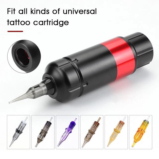 ROTARY TATTOO GUN Tattoo Pen Machine Cartridge Needles RCA Strong Motor