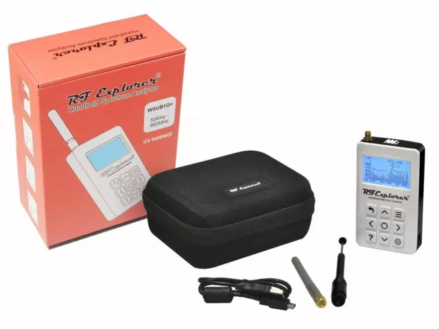 RF Explorer Spectrum Analyzer WSUB1G PLUS - Slim (50KHz - 960Mhz)