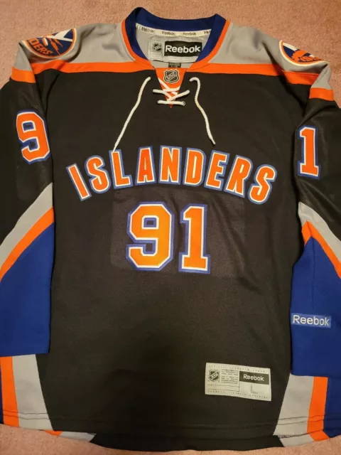 New York Islanders Black Tavares Reebok Sewn Jersey Size Men's 48