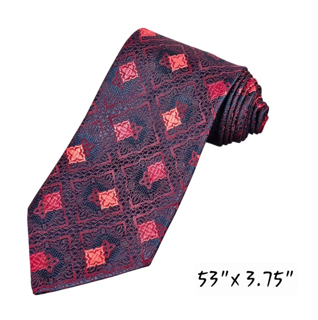 Foulard En Soie Vintage Jacques Esterel - Bleu, Blanc, Rouge, Rose - Occasion
