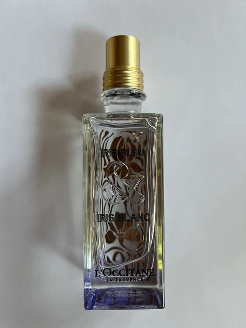 L'Occitane Iris Bleu & Iris Blanc eau de toilette 75 ml edT NUOVO RARO