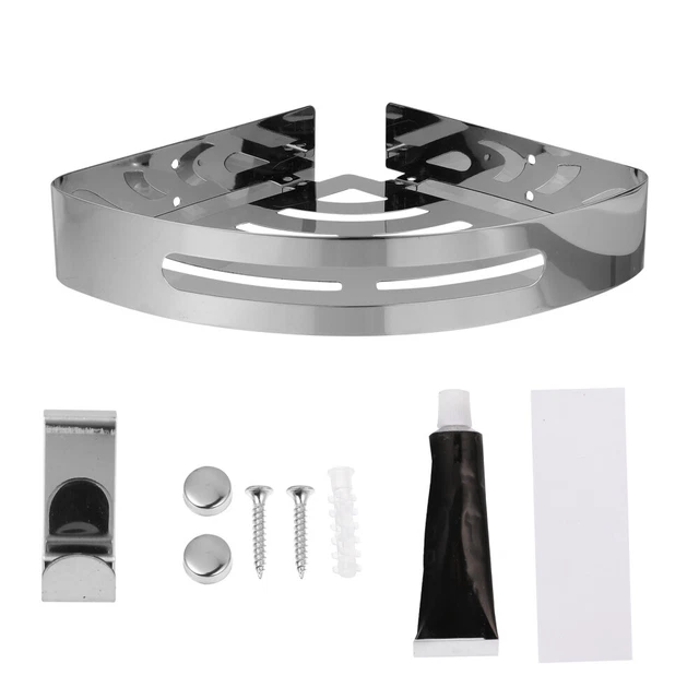 Mensola Angolare Per Doccia In Acciaio Inox 304, Organizer Triangolare Per Il Bagno 95712678