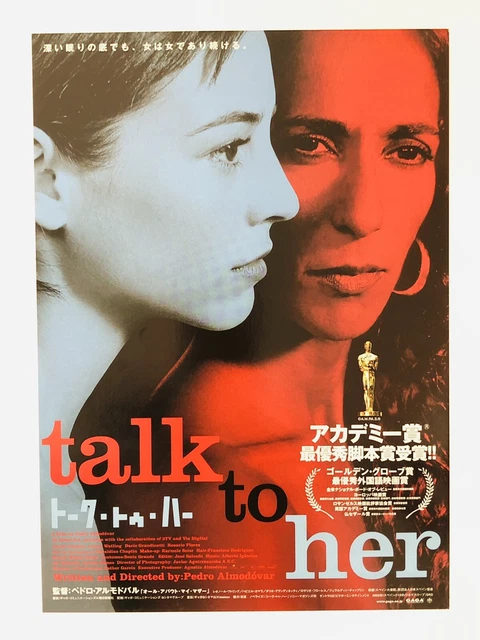 Talk to Her Leonor Watling Pedro Almodovar movie flyer Mini poster CHIRASHI
