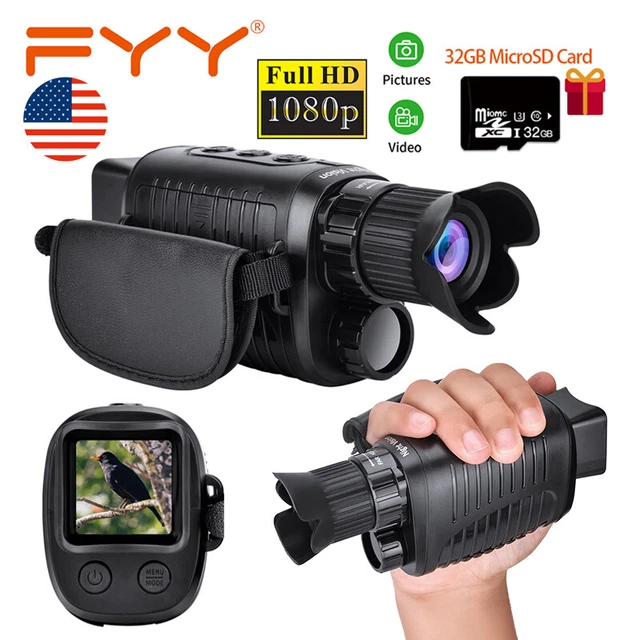 5x DIGITAL NIGHT VISION MONOCULAR 1080P CAMERA VIDEO RECORDER GAME HUNTING SCOPE