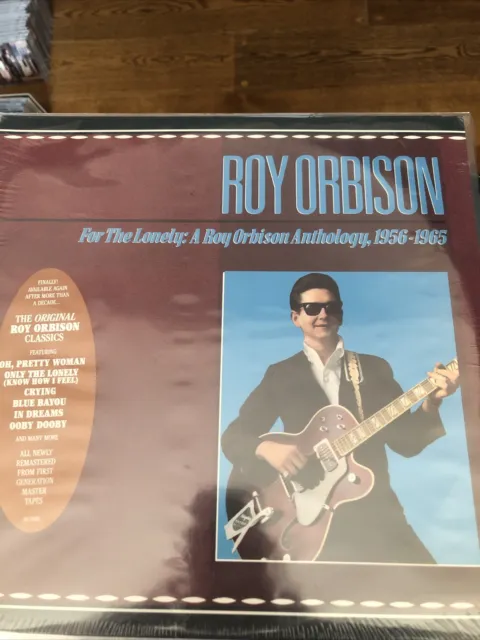 Sealed Roy Orbison For The Lonely An Anthology 1956-1965 Rhino Records 2 LP Set