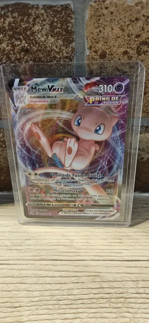 Carte Pokemon MEW 114/264 Vmax Ultra Rare Epée et Bouclier 8 EB08 FR NEUF