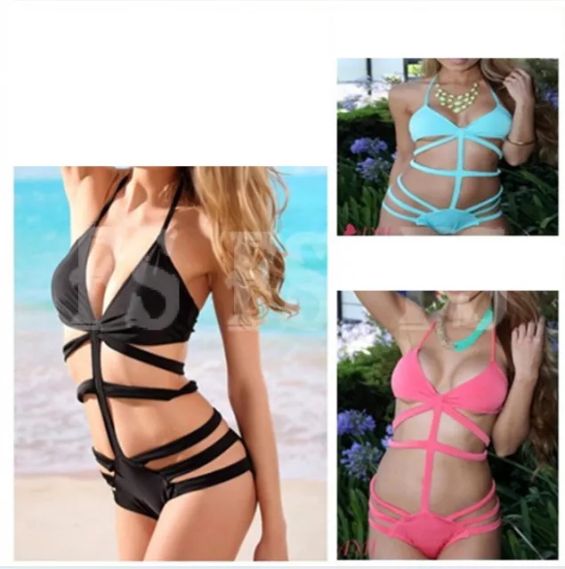 Sexy Women Bandage Push Up Bikini Set Swimwear Swimsuit Beachwear*Ausstock*Sw14