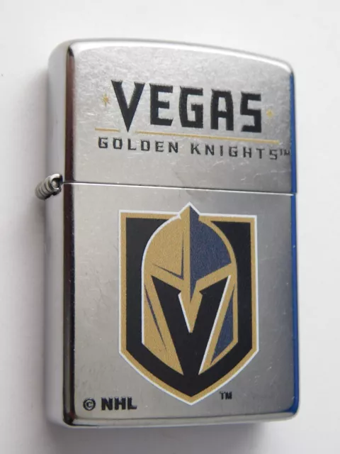 Zippo Lighter Las Vegas Golden Knights Nhl Hockey New Gift Box Fan Souvenir