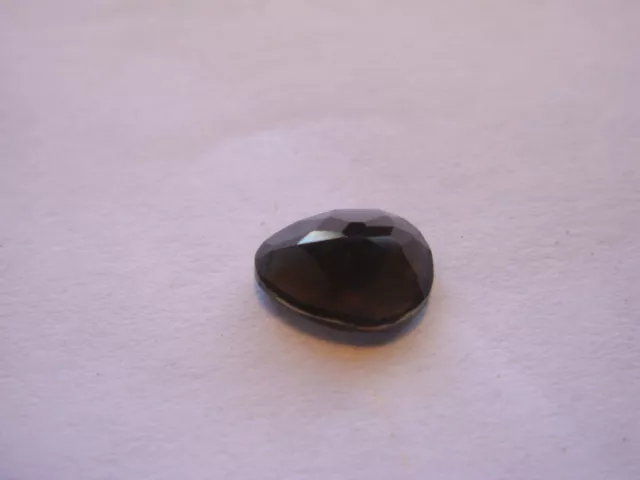 Smoky Quartz Pear cut Gemstone 7 mm x 5 mm 1 carat Natural faceted Gem 3