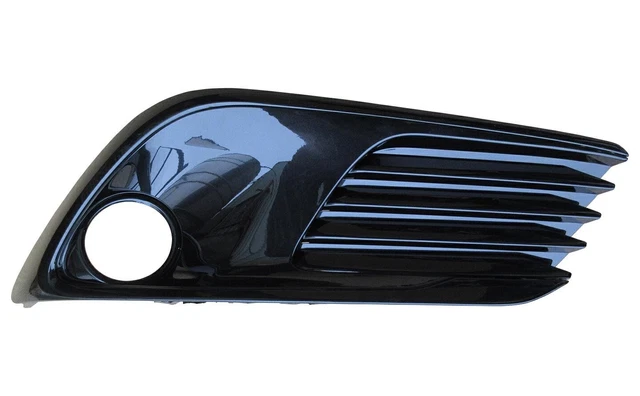 Gorgeri Grille De Phare Antibrouillard, ABS Paire De Garniture De Grille Antibrouillard Avant Pour Pare-chocs Couleur Noire Compatible Avec C4 2004-2008 (Noir