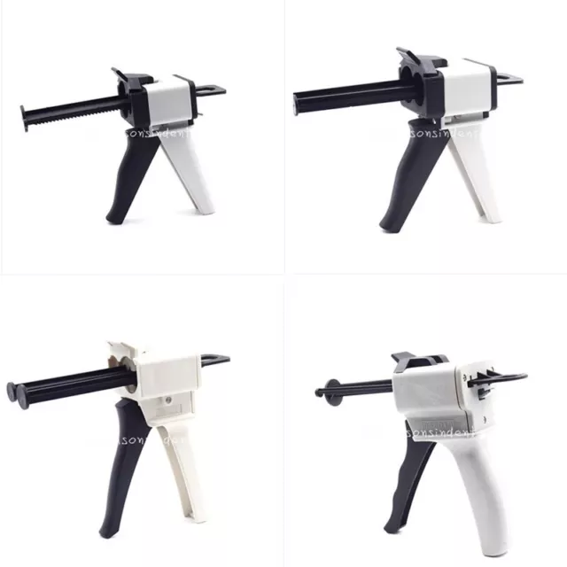 50ml Impression Mixing Cartridge Caulking Universal Dispenser Gun 1:1/10:1 Ratio