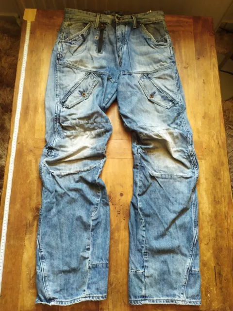 G-Star Scuba Elwood Loose W32/L34 Jeans Hose Raw C615