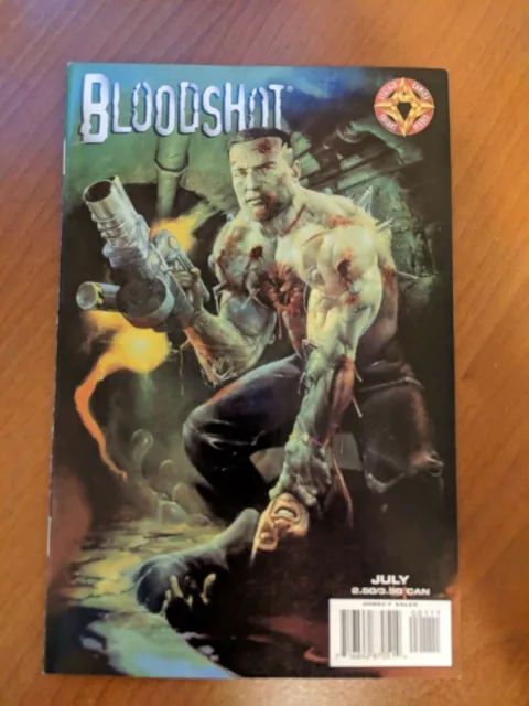 Bloodshot #1 Hi Grade 1997 Vol 1 Acclaim Rare Variant Painted Cover New Movie!