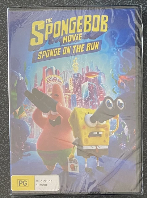 THE SPONGEBOB MOVIE-SPONGE on the Run (DVD, 2020) Free Postage